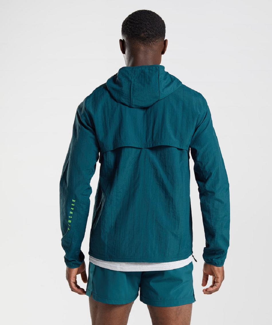 Gymshark Sport Windbreaker Muške Accessories Tirkizne | HR 2762OKI